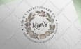 design bakery logo or cake brand in watercolor or hand drawn
