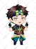 draw anime chibi character art for design character, fanart, kawaii