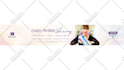 design a professional youtube banner for your channel