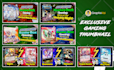 design high quality youtube gaming thumbnails in 3hours