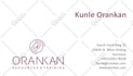 design your double sided business card