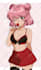 draw retro 90s anime style