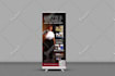 design eye catching roll up, retractable banner