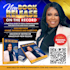 create a book release or book launch flyer  in 4hours