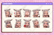 draw chibi emotes or stickers for twitch, youtube, discord
