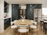 visualize and remodel your kitchen, living, dining and 3d rendering