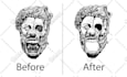 do vectorize, redraw, redesign and clean up your logo
