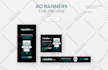 design 6 professional web banners for ads