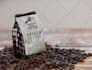 do modern coffee, tea pouch labels and packaging design