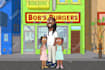 your photo into a bob burger cartoon style portrait