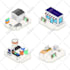design amazing 3d isometric illustration for you