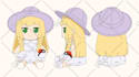design custom plushie reference sheet stuffed animal character ych concept