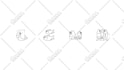 create custom line art icon for you