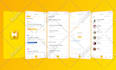 design mobile app UI screens for android and ios app design