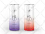 design beverage, energy drink, juice, soda can, packaging label
