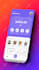 design modern mobile app UI UX mockup and figma prototype