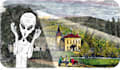 draw dark art illustration for you