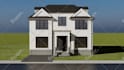 do amazing  3d rendering exterior design from your 2d files