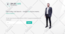design a minimalistic carrd website for you