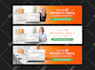 create a professional banner for social media and website
