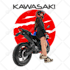 create motorcycle vector art