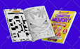 design custom low no content book cover or interior for amazon KDP