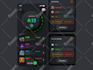 design web application, dashboards and admin panel