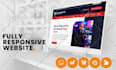 design and develop a professional responsive website on wordpress or wix
