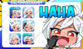 draw custom twitch emotes, chibi emotes, animated emotes for stream
