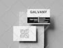 design modern minimalist and luxury business card
