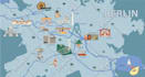 create custom illustrated vector map