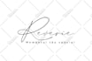 design signature handwriting scripted cursive handwritten logo
