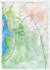 design a watercolor wedding map for save the date