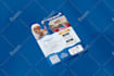 design a professional flyer with a free qr code in 24hrs