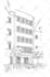 hand draw architectural building or home illustrations