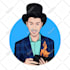 draw a simple and cute cartoon vector of you from a photo