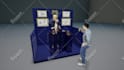 create 3d design event production, exhibition, and layouting