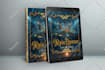 create 50 realistic 3d book cover mockup