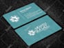 minimal business card design email signature and letterhead