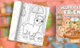 create coloring book pages and book cover for amazon KDP