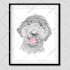 draw digital scribble pet portrait