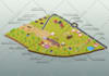 design a 3d isometric map or event map illustration