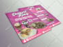 design food flyer or poster, restaurant menu