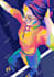 draw wpap pop art sport potrait