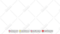 create social medias overlay banner twitch kick stream