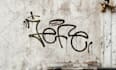 hand drawn graffiti tag in squeezer marker style