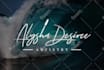 design signature, handwriting, scripted, cursive logo