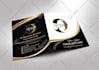 design modern  corporate presentation folder custom design