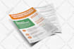 design a modern one pager or a executive summary