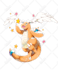 create cute illustration, clip arts, and sticker for you